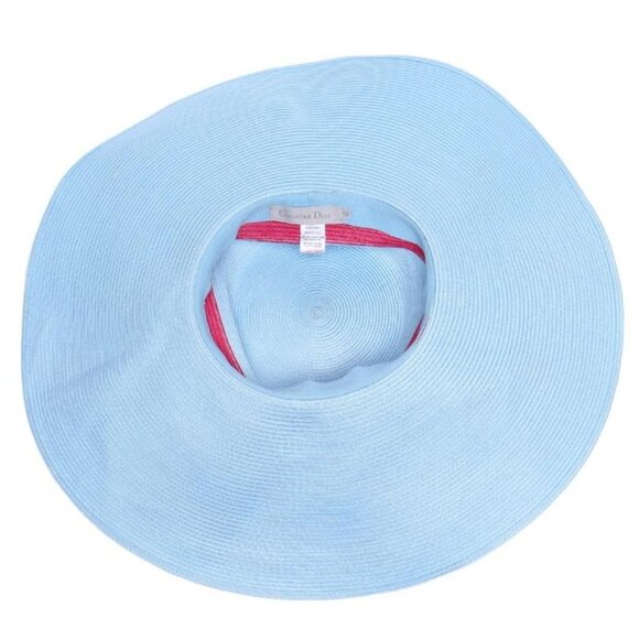 Christian Dior Straw Hat with Petals Kids Size T4 main image 4